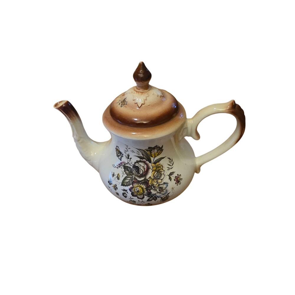 Vintage Arthur Wood English Teapot Wentworth Floral Pattern 5782